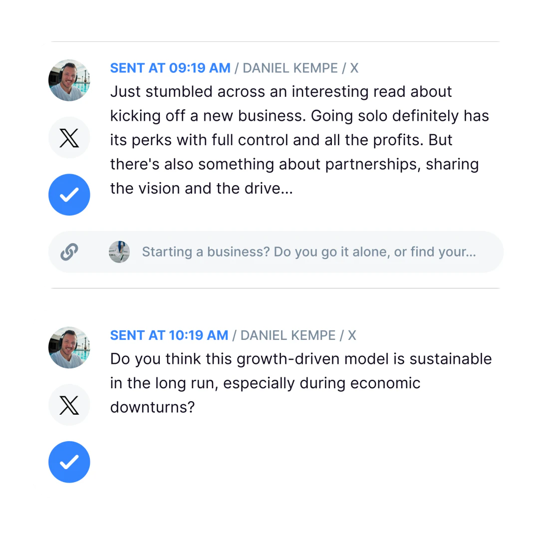 Quuu use case for scheduling social media posts