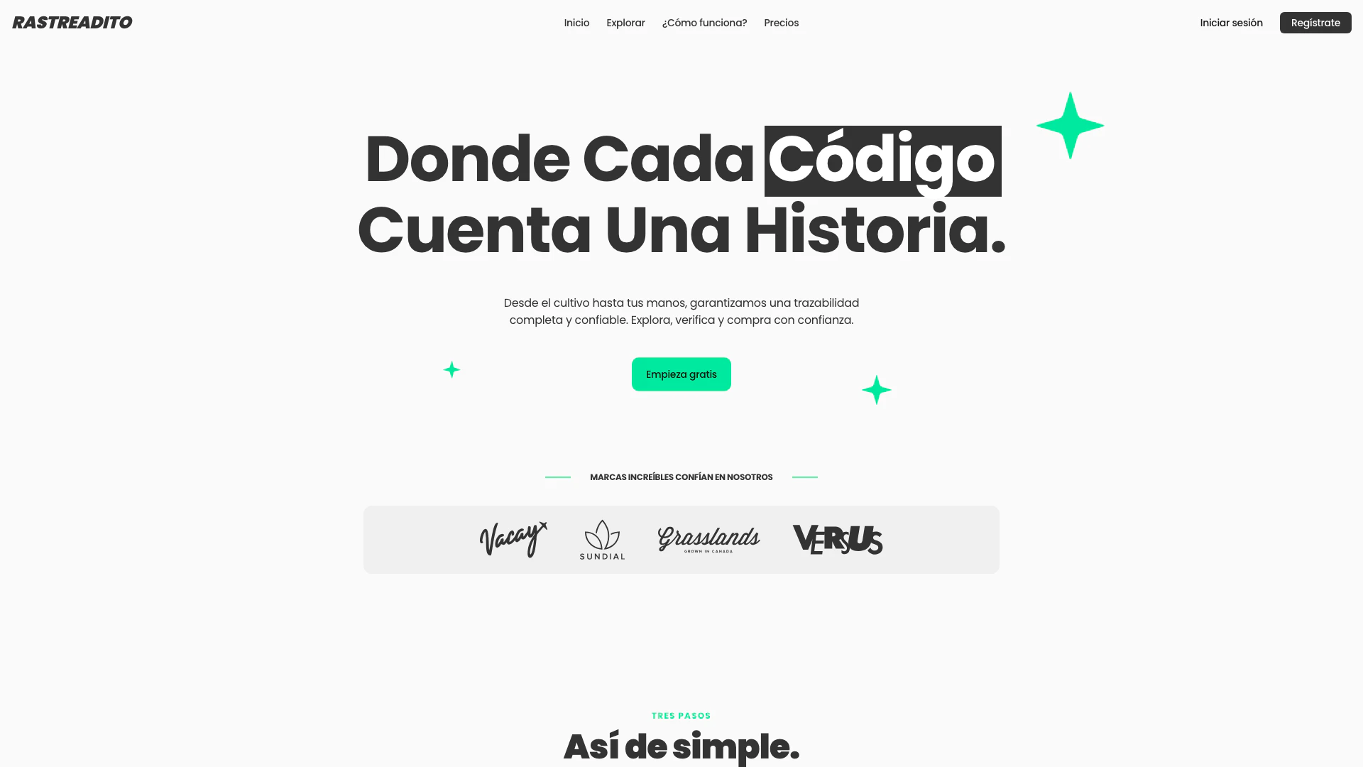 Rastreadito screenshot
