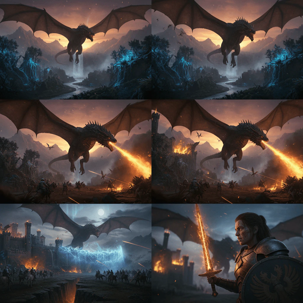 Professional cinematic sequence created with Ray3 Video AI