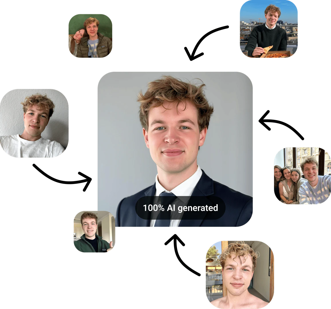 Realfake product interface overview