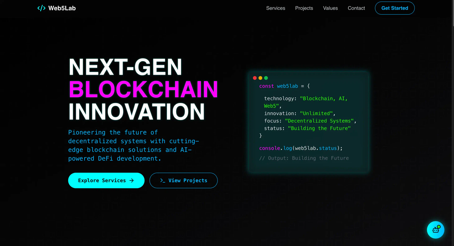 Redesignrai modern website redesign example