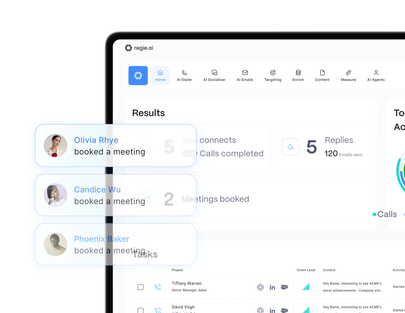 Regie AI Sales Engagement Platform overview