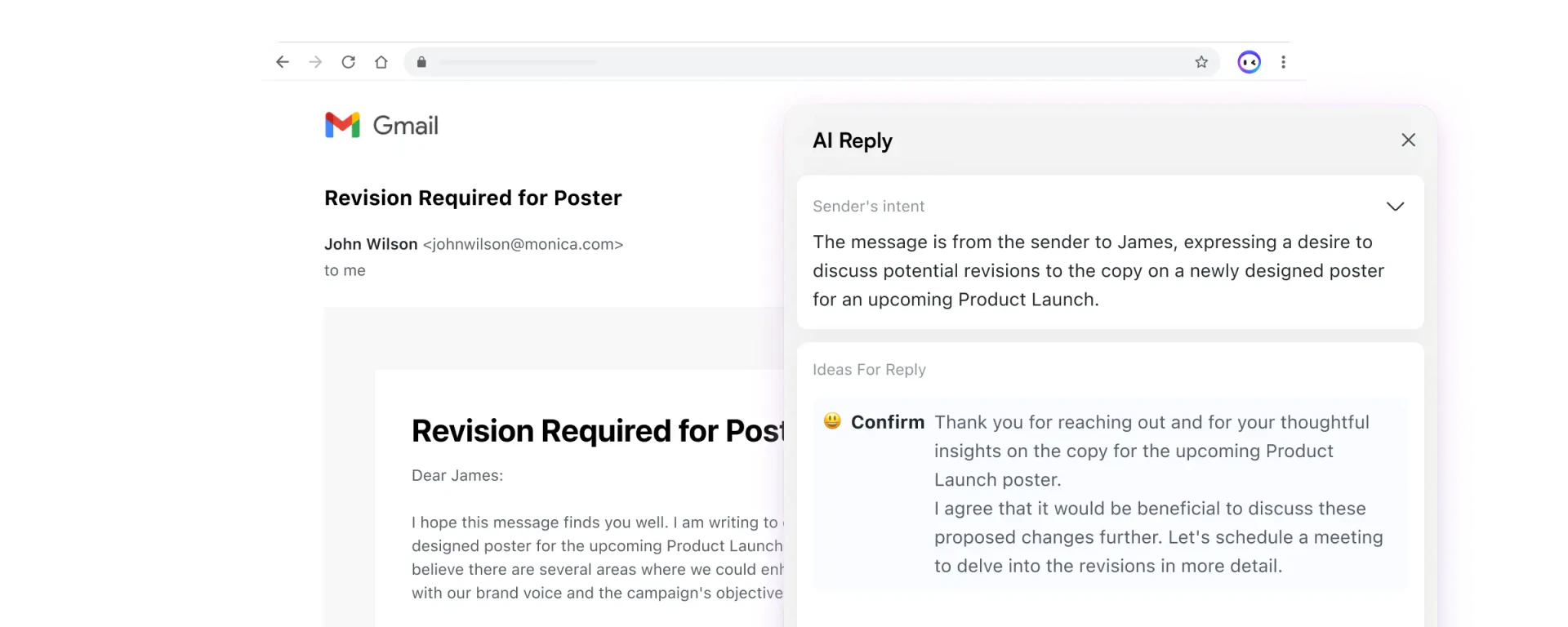 Remail user scenario for professionals using AI tools