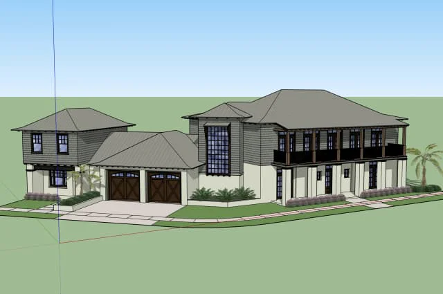 Renderahouse application example for client presentations