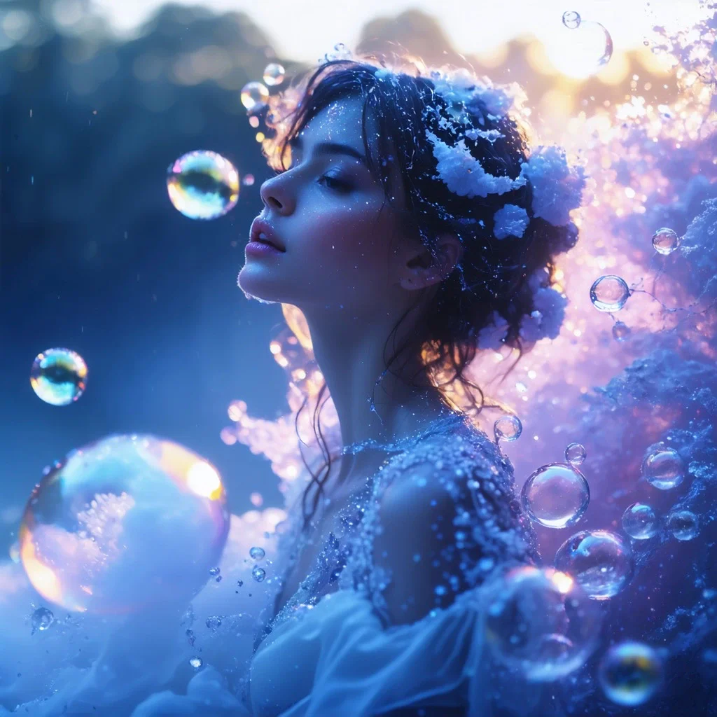 Renderflowai product interface showcasing AI-generated portrait