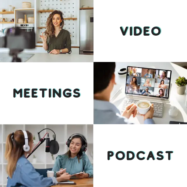 Repurpose product overview showing content transformation features