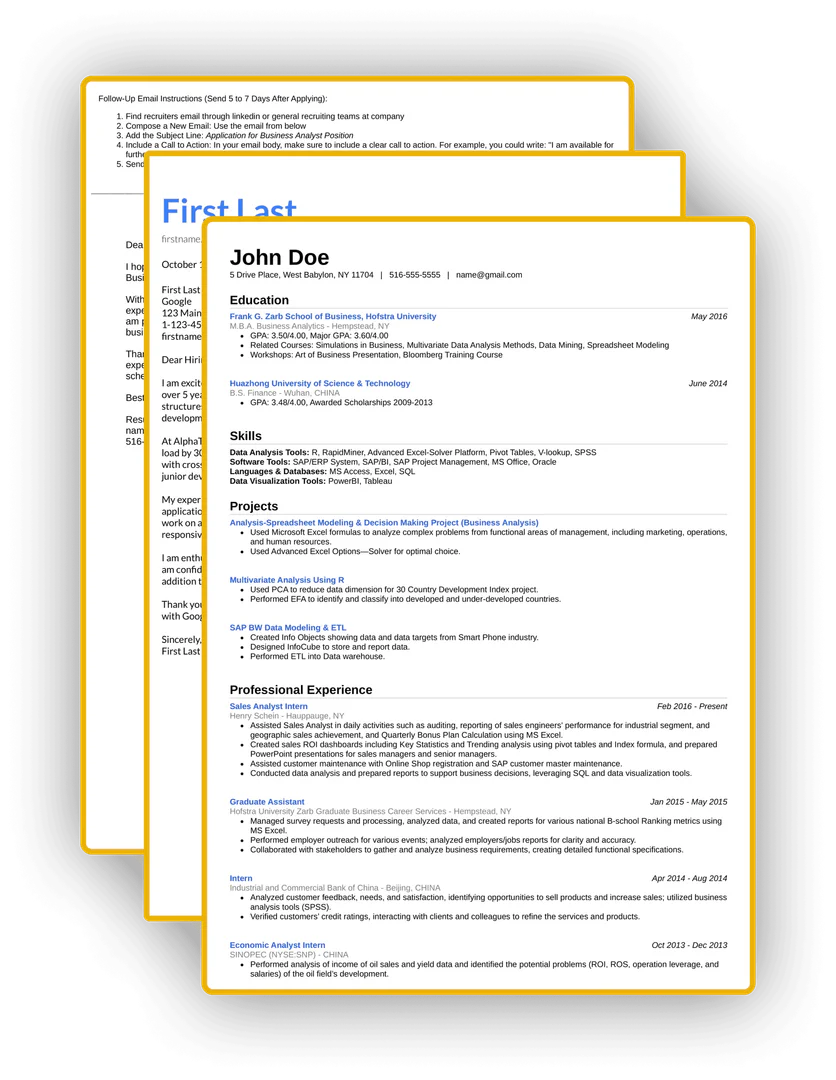 ResumaidPro product overview showing resume templates