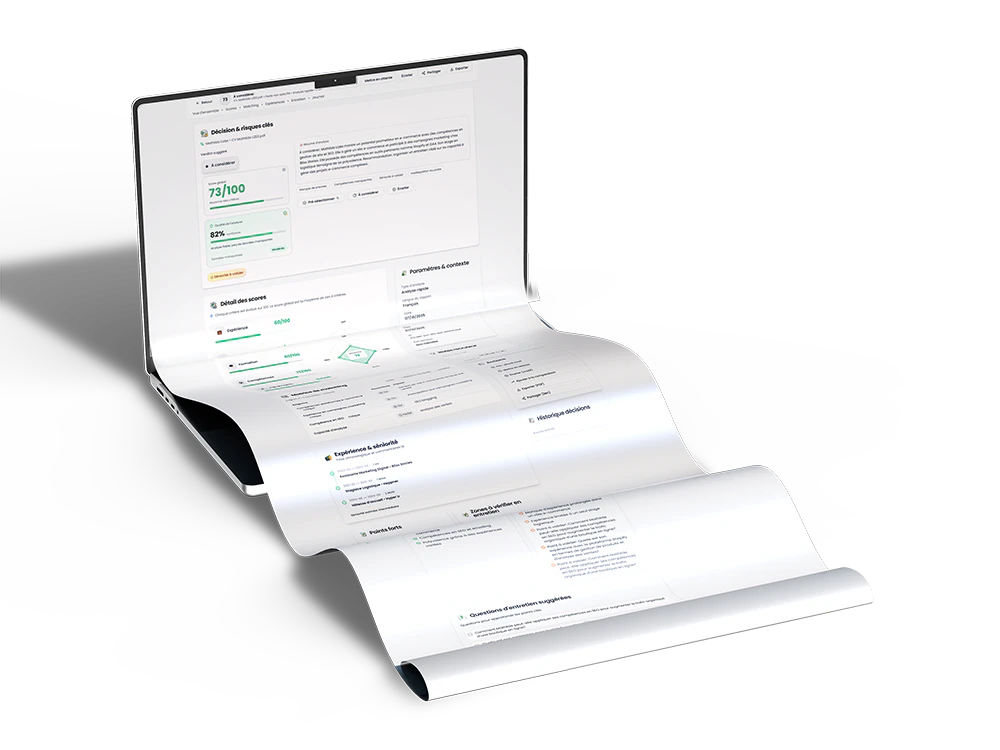 ResumeRank detailed report example