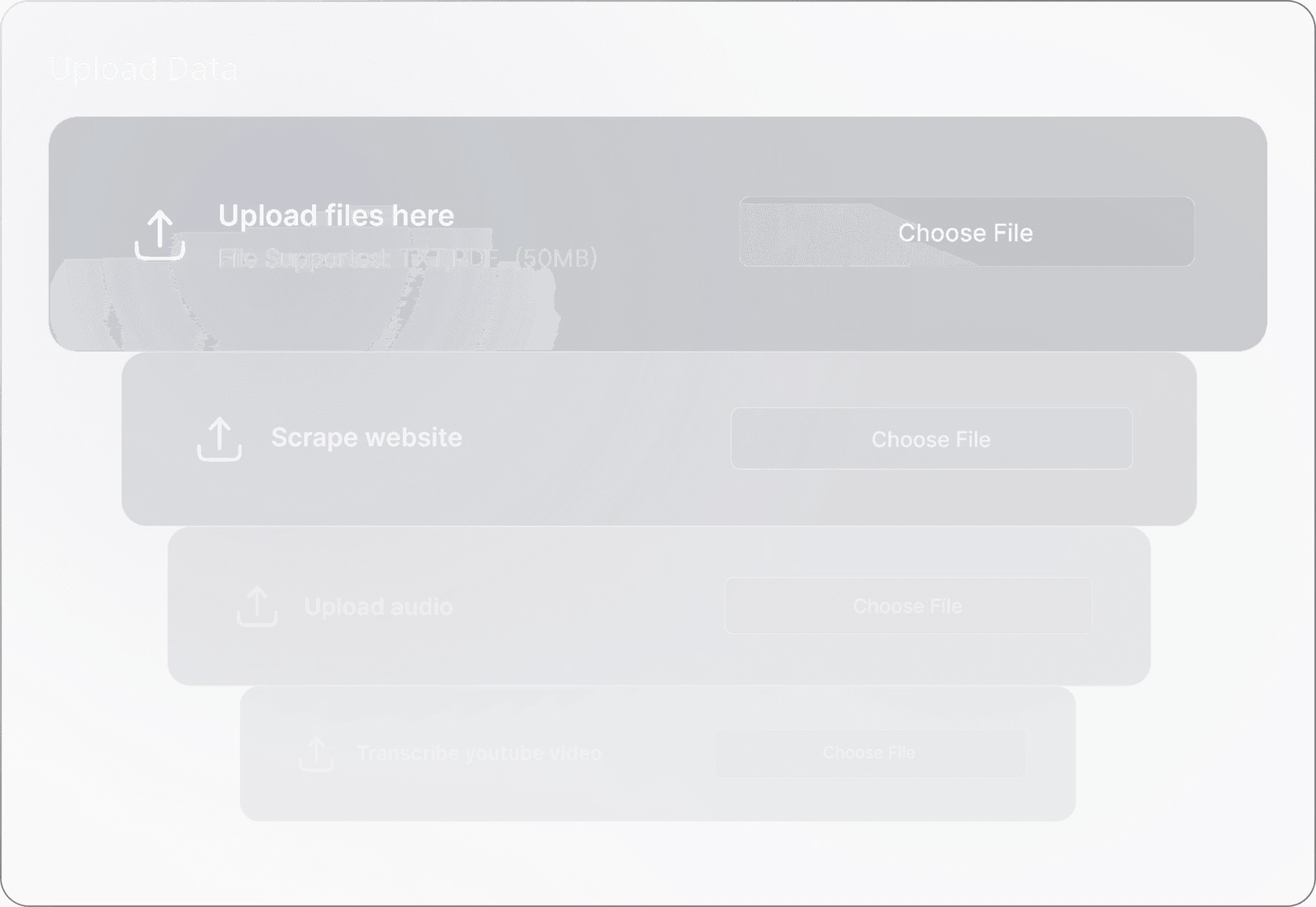 retune data connection interface