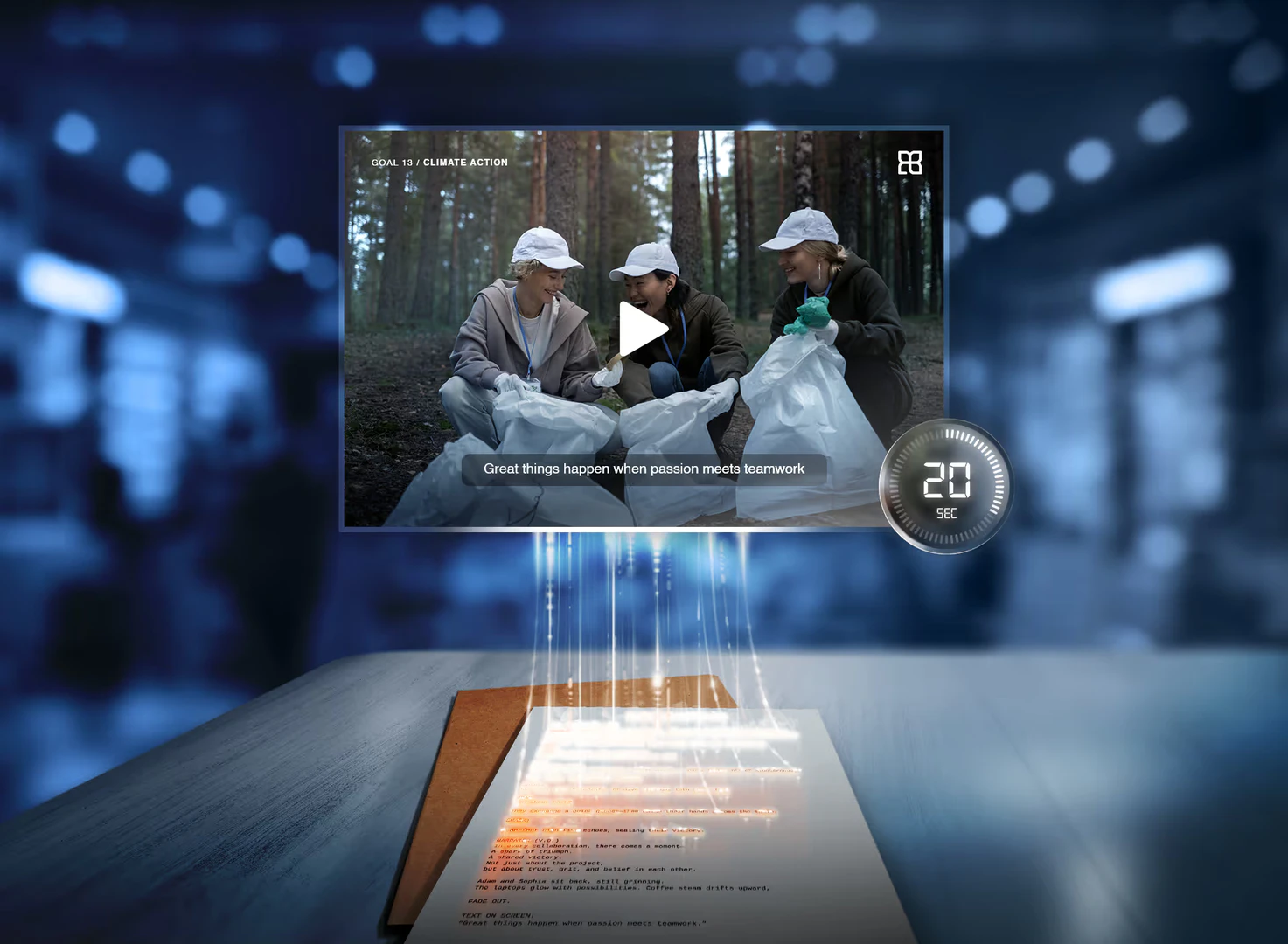 Rizzle features demonstration