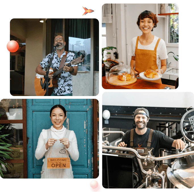 Rocketpages small business user scenario