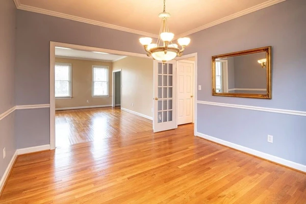 Before image of a living room staged with RoomStaging