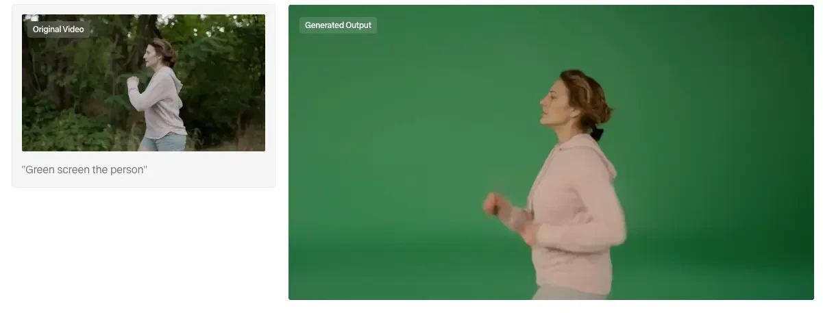 Runwayaleph green screen extraction feature