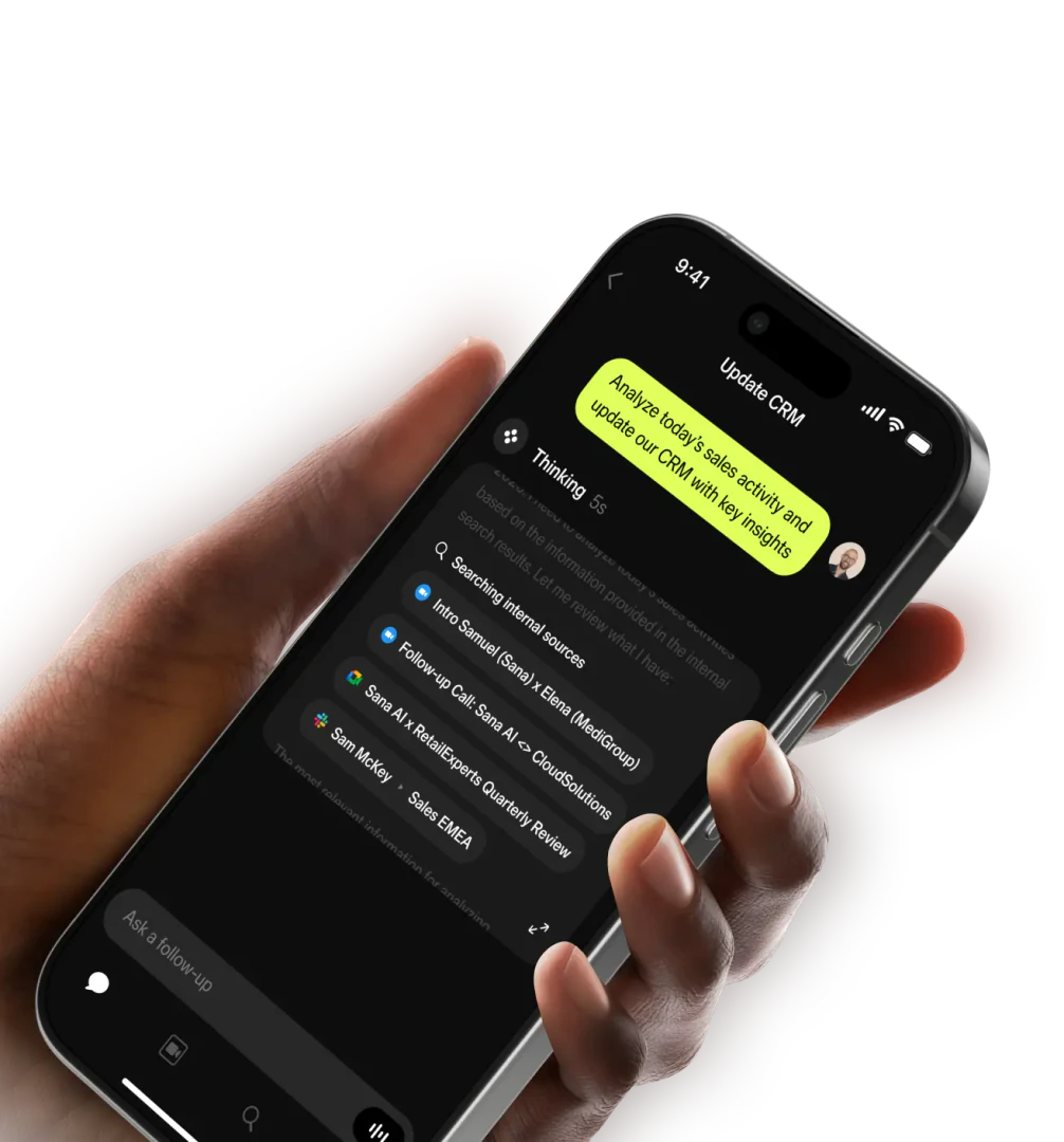 Sanaai product overview and interface