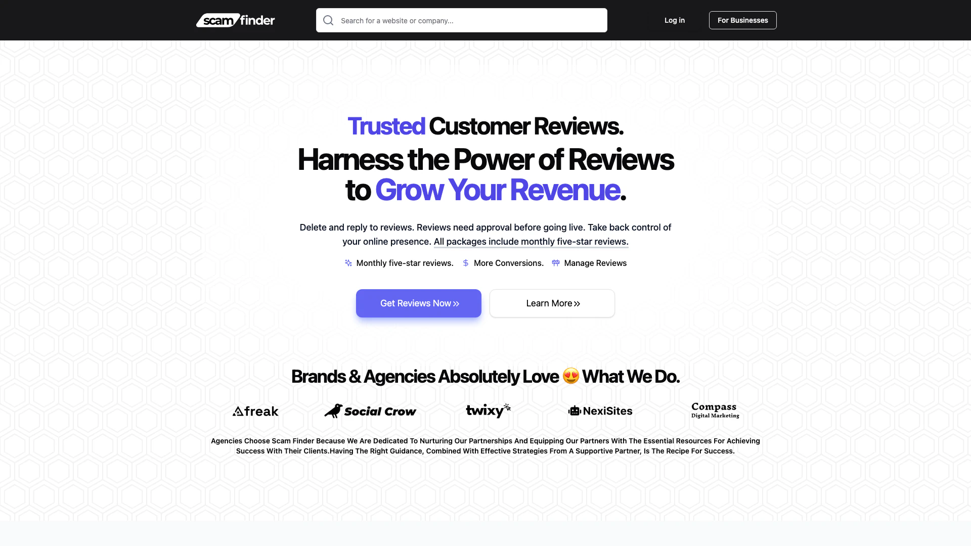 Scam-finder screenshot