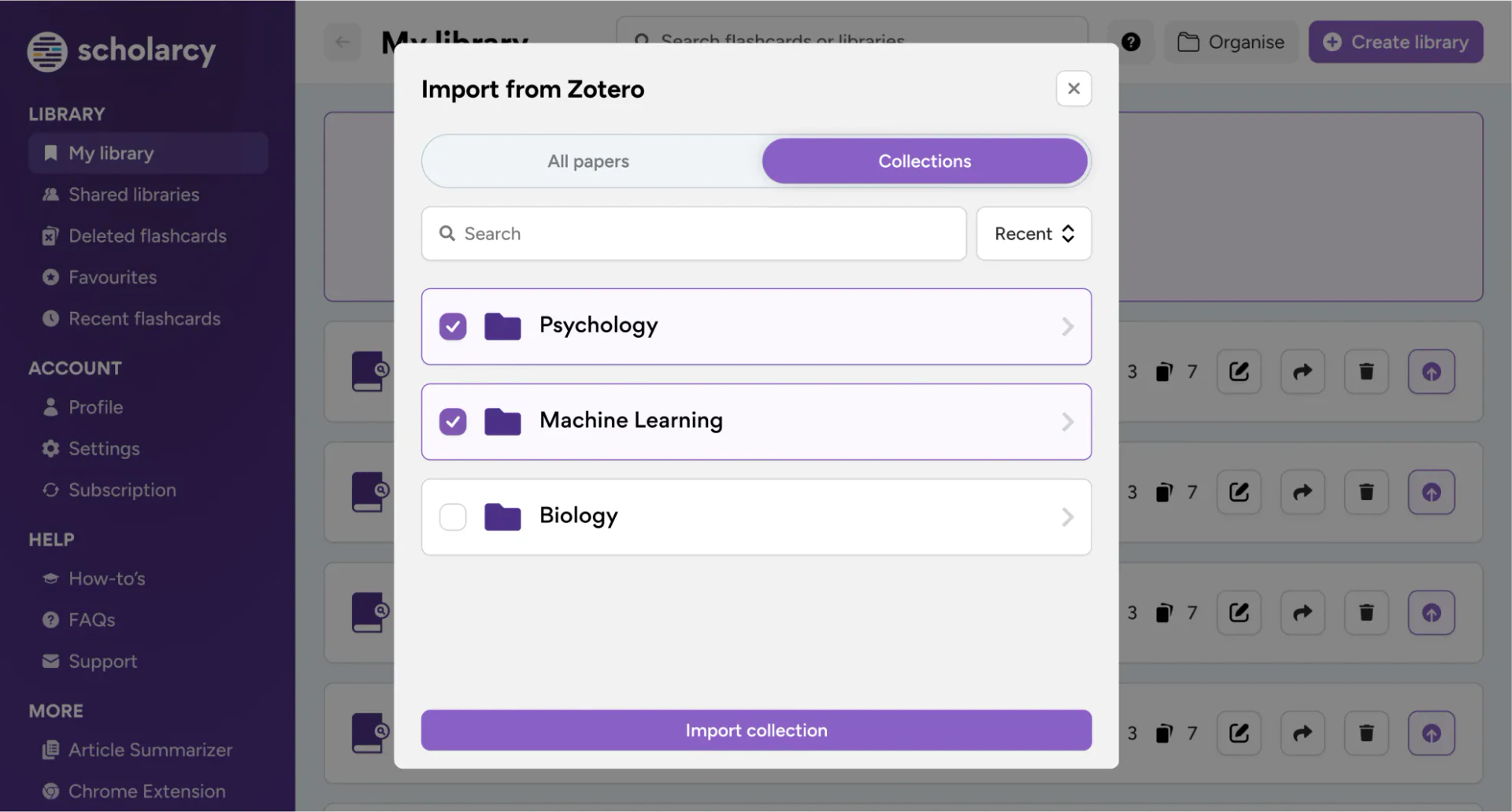 Scholarcy user scenario image