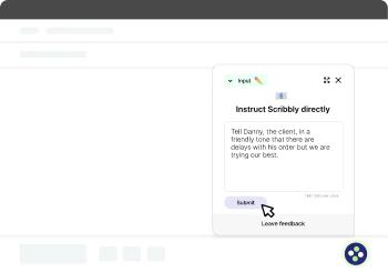 ScribblyAI email drafting process