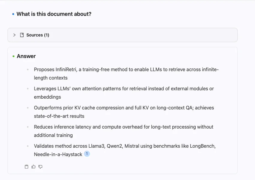 Searchplusai instant insights screen