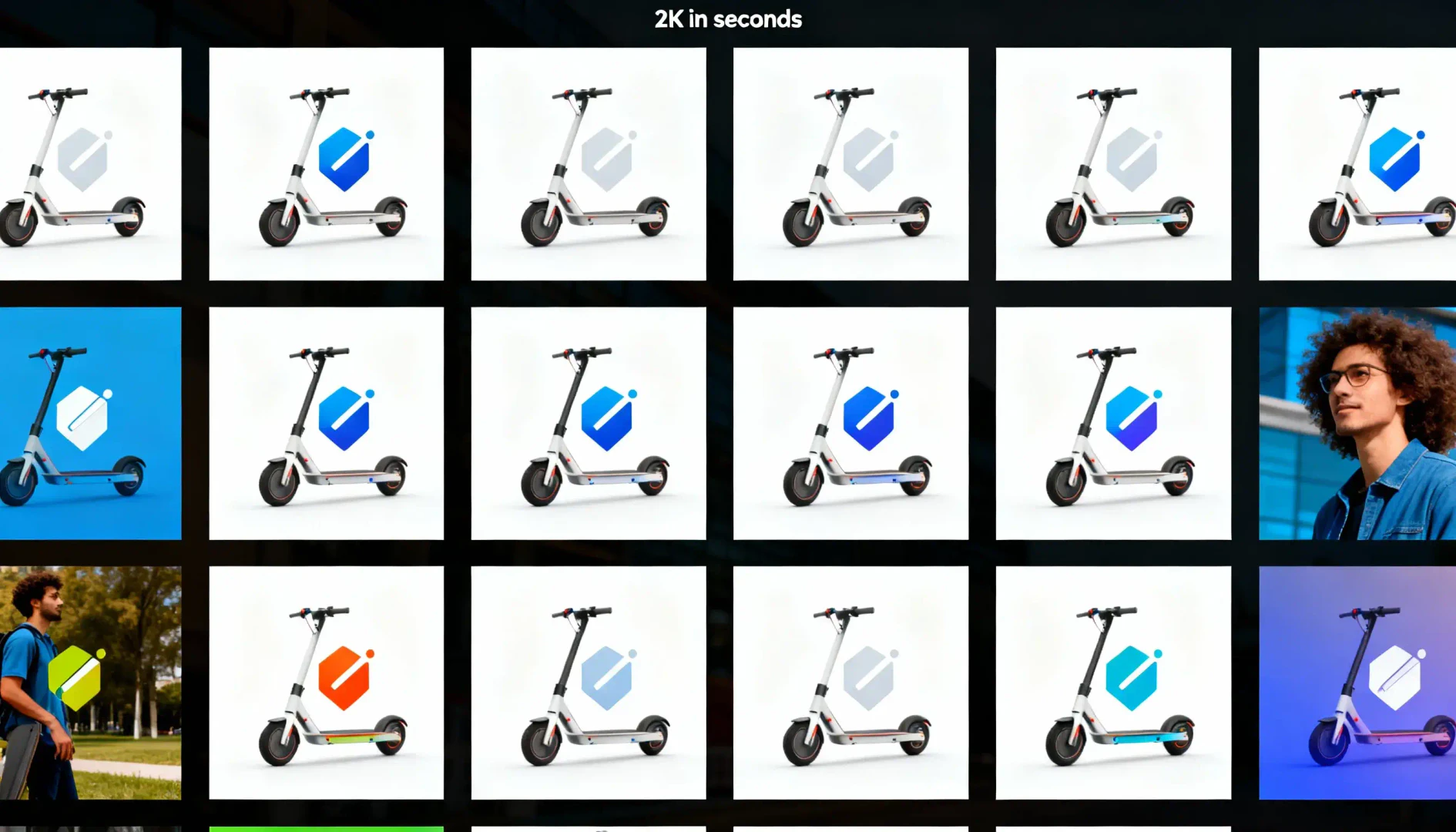 Seedream 4.0 fast image generation in a design workflow