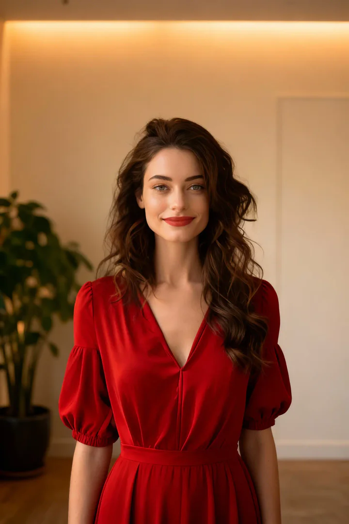 AI generated fashion style portrait from Selfie AI