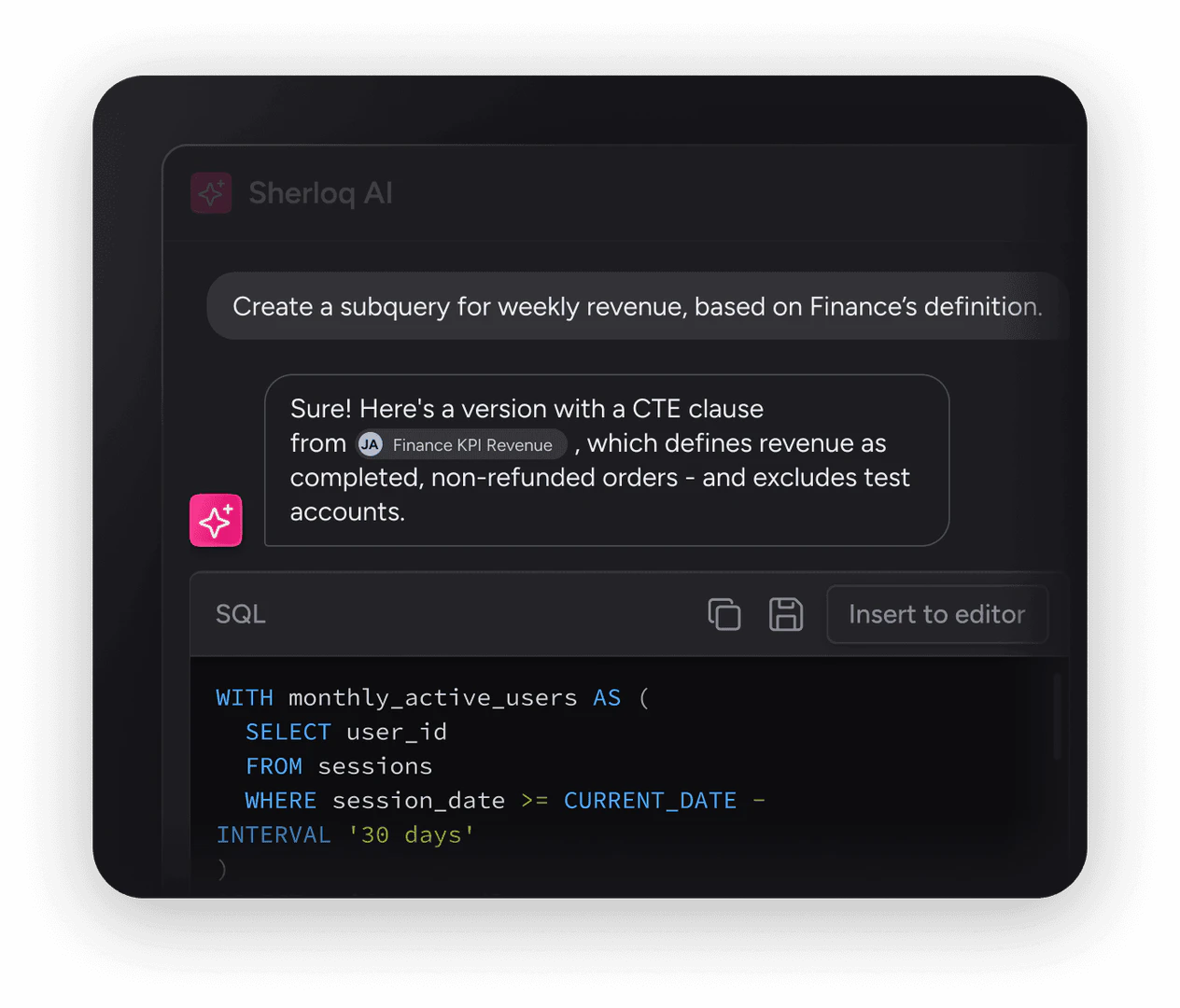 Sherloqdata main features demonstration