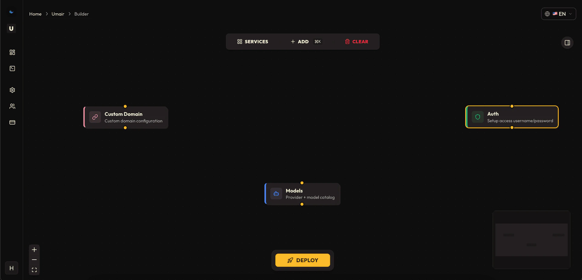 ShipClaw bot deployment dashboard overview