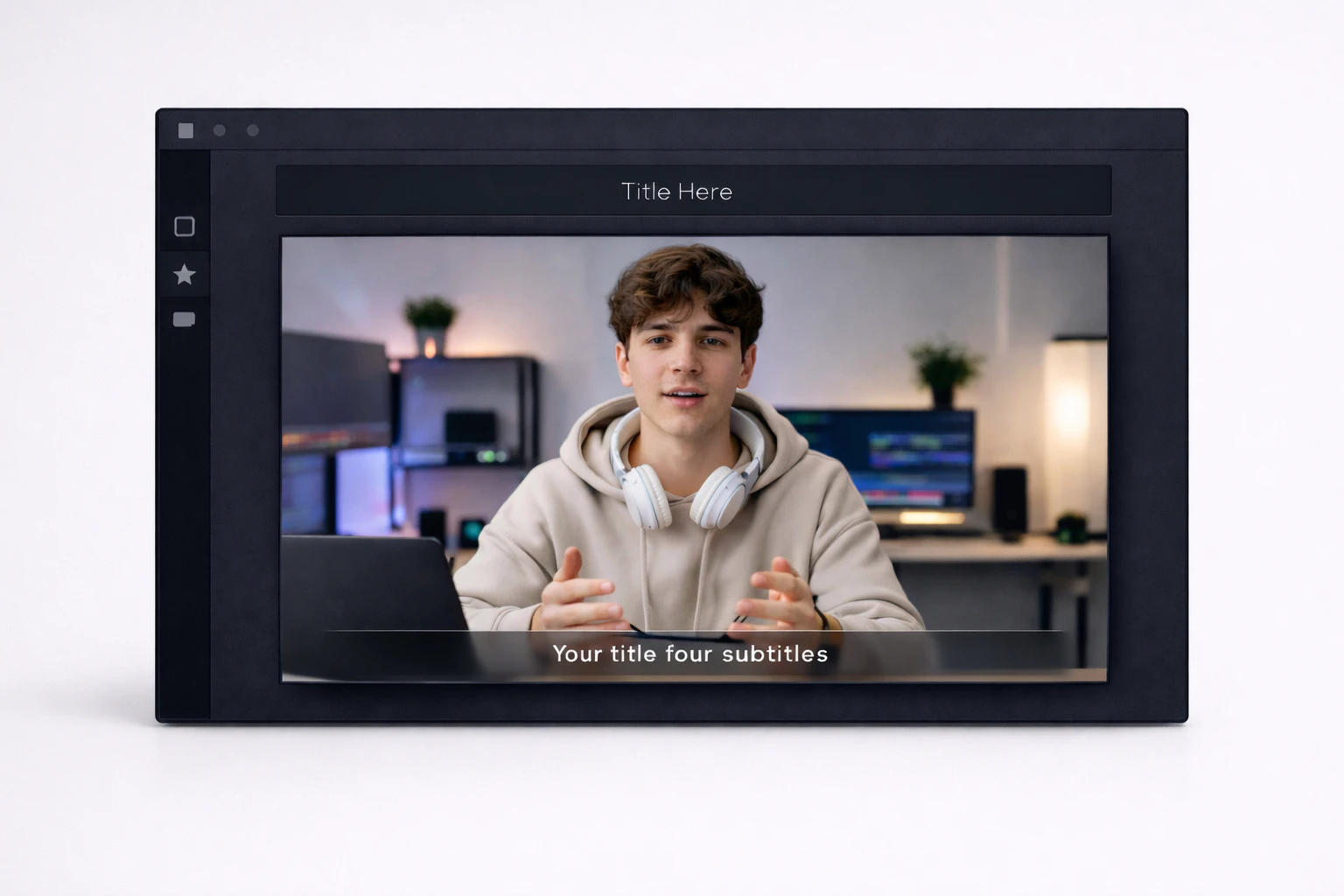 Shorz automatic titles and subtitles generation