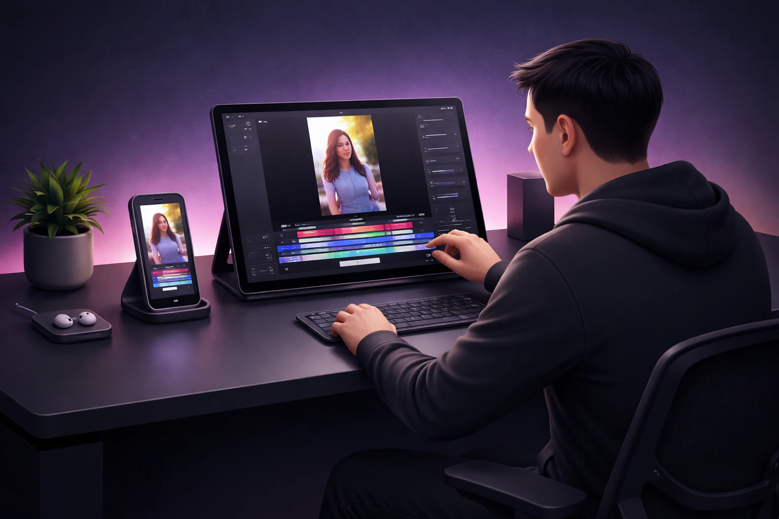 Shorz users creating Shorts and Reels