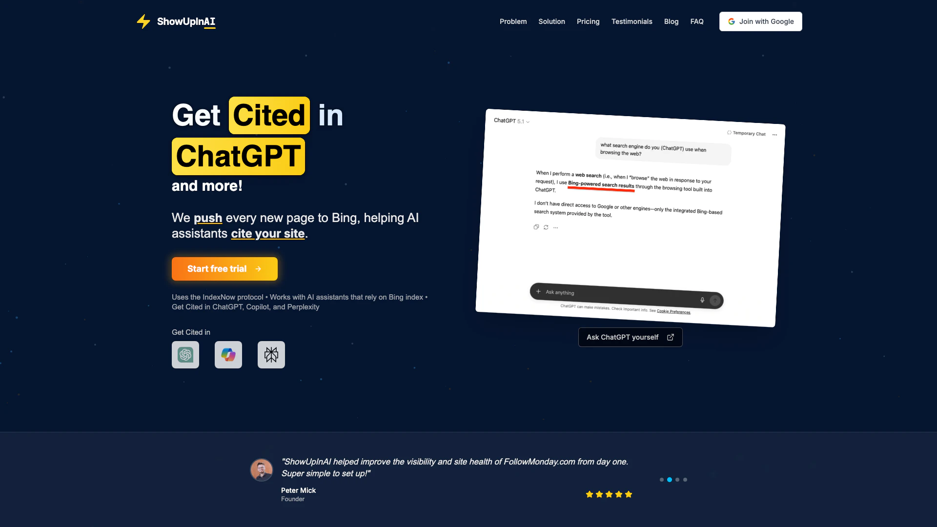 Showupinai screenshot