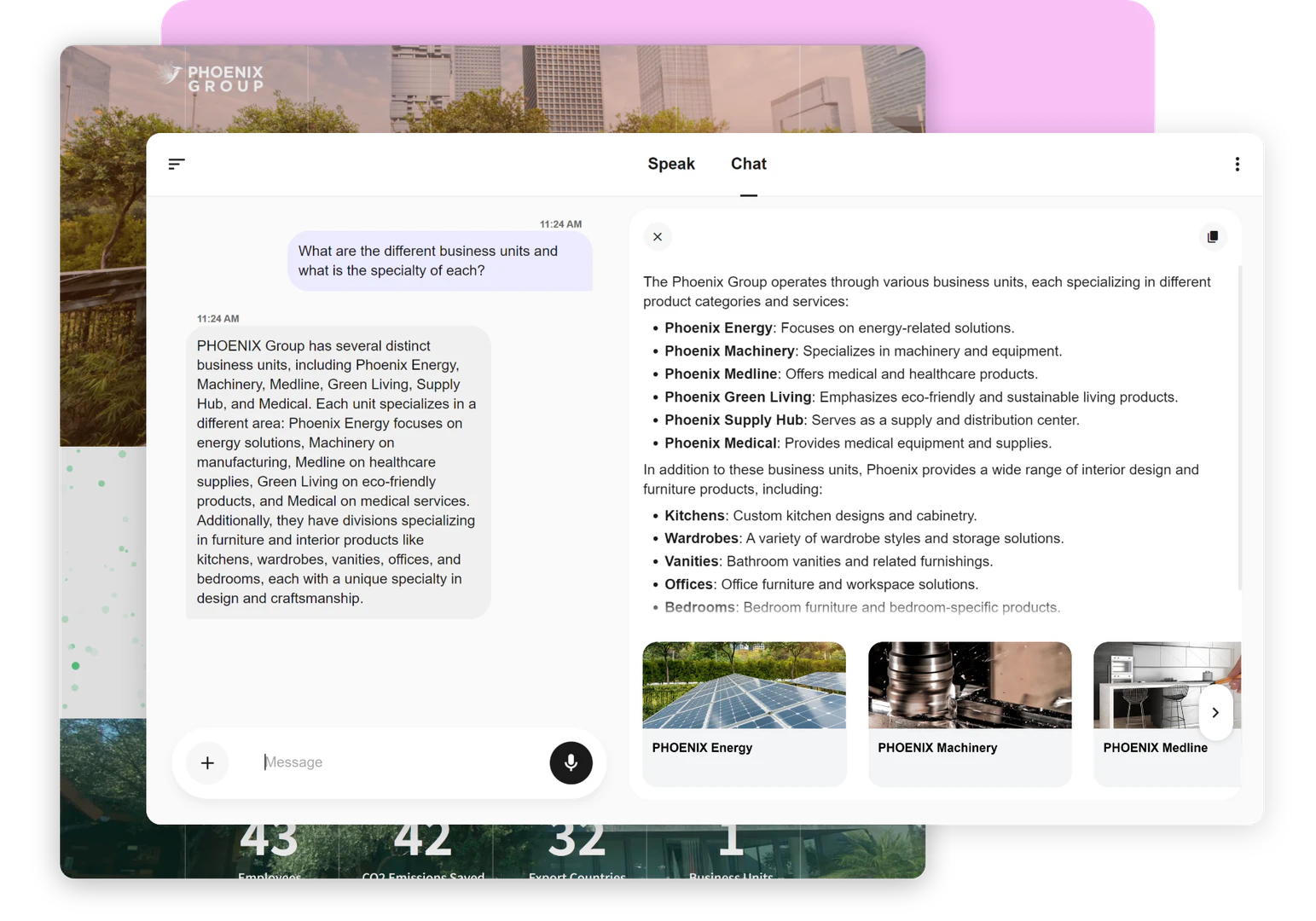 Sideconvo real application scenario