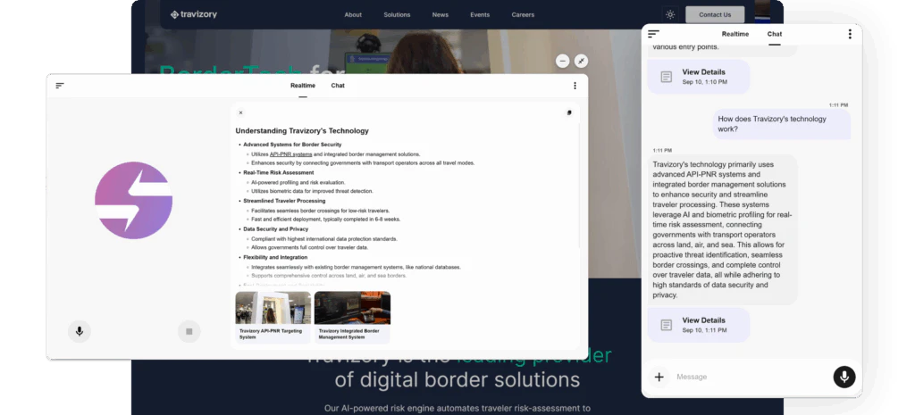 Sideconvo product interface overview