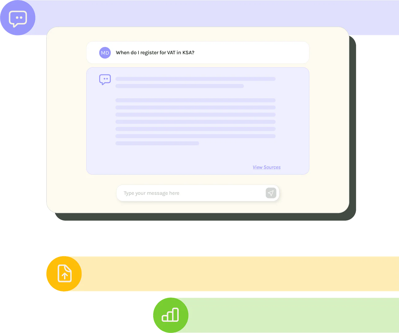 Simplaai product overview showing tax compliance features