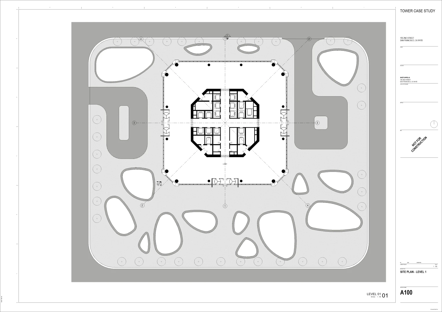 SketchPro construction document example