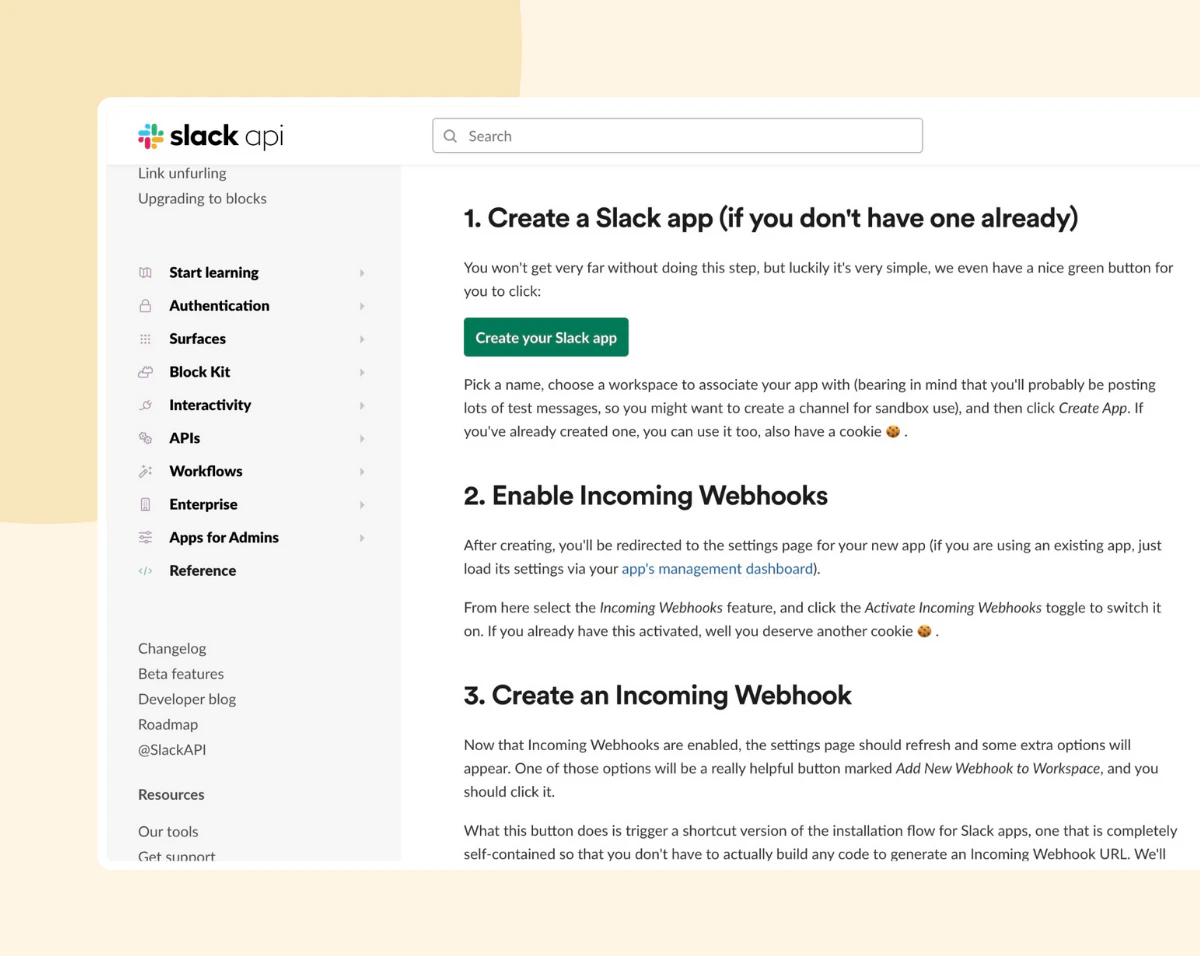 Slacknotify product overview and setup process