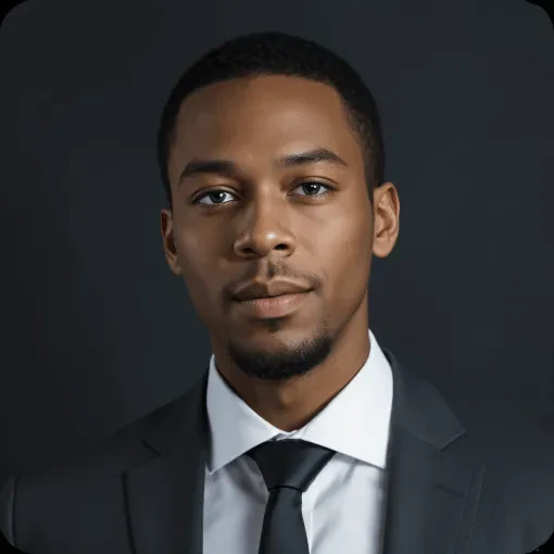 AI generated headshot use case for business cards