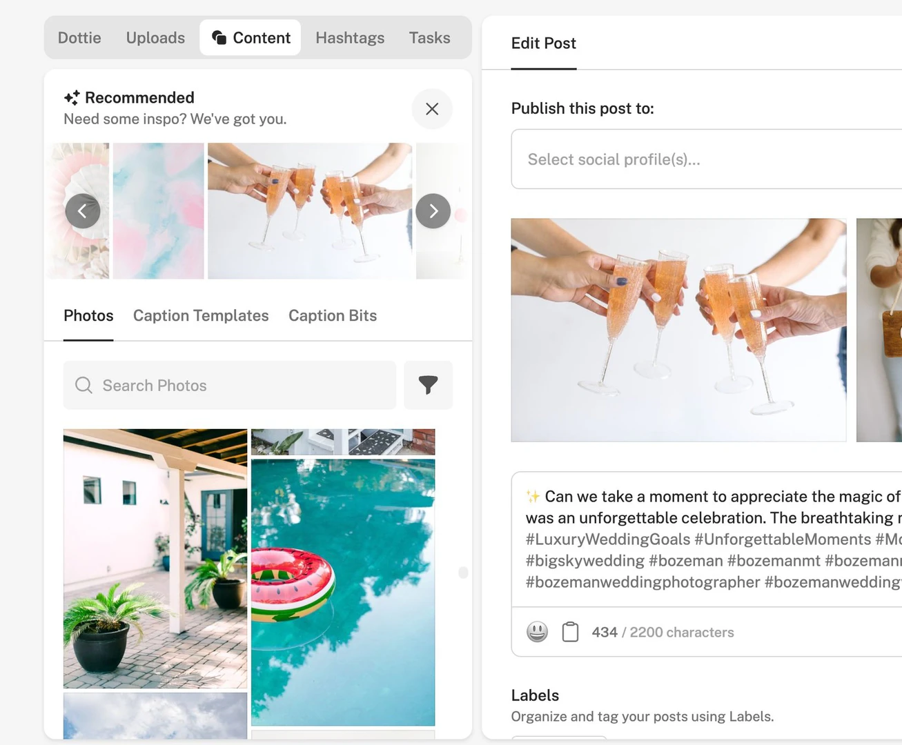 Social Curator use case example