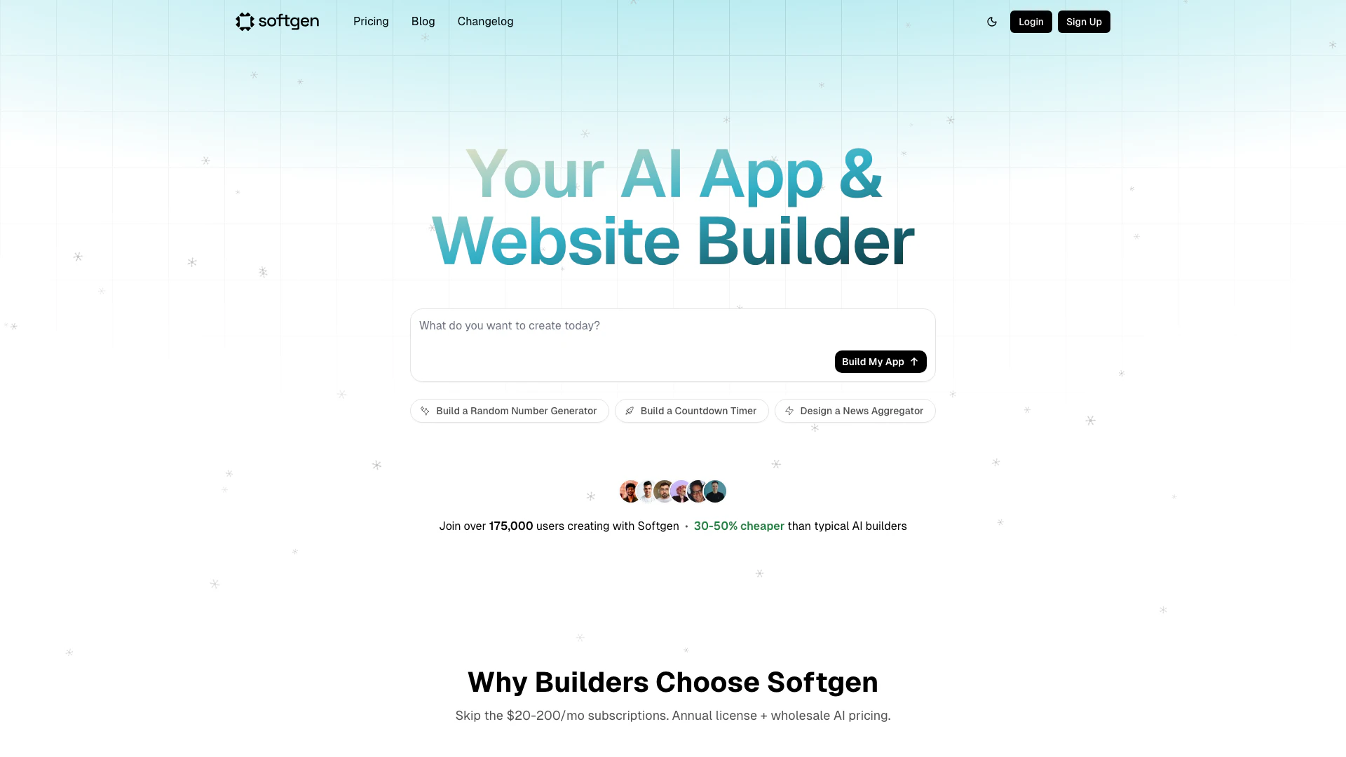 Softgenai screenshot