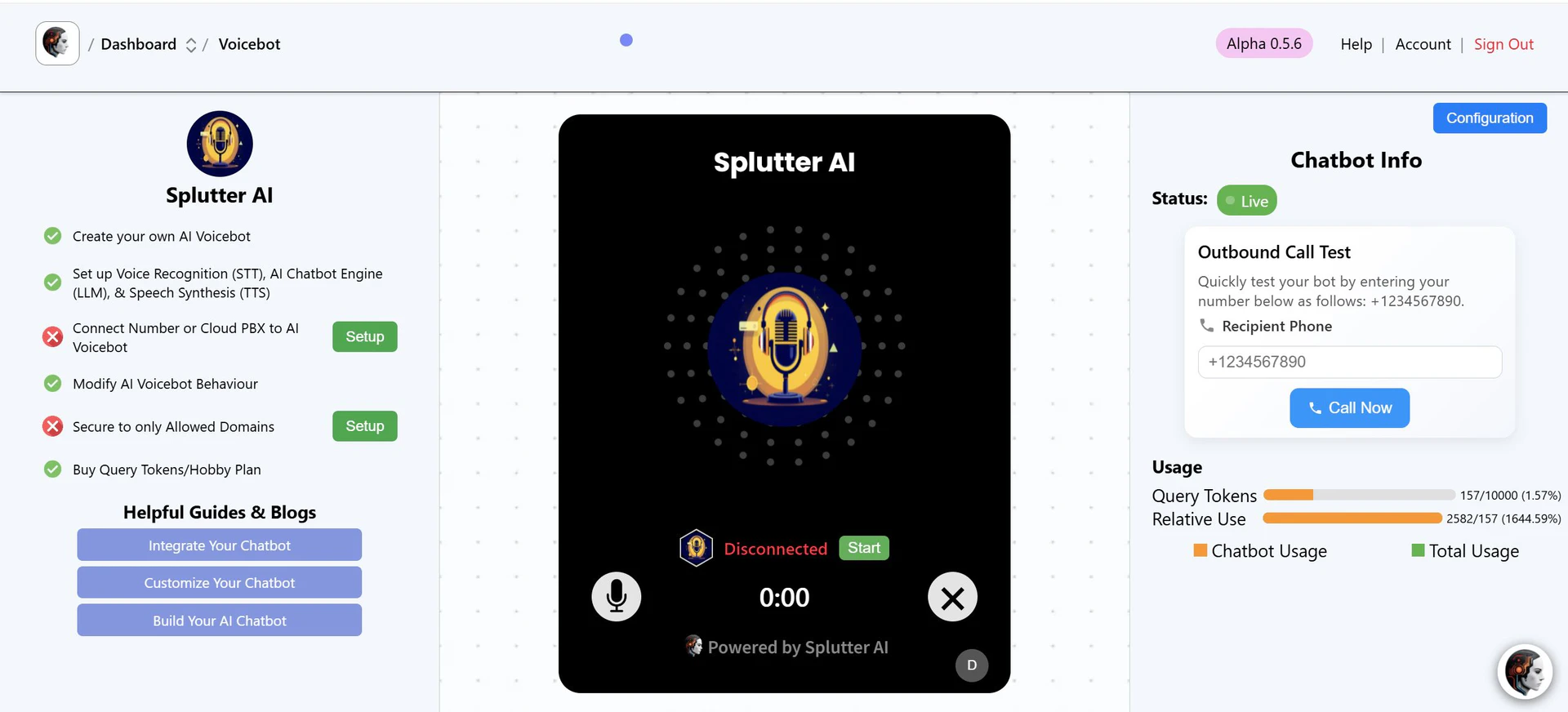 Splutter AI user scenario for businesses