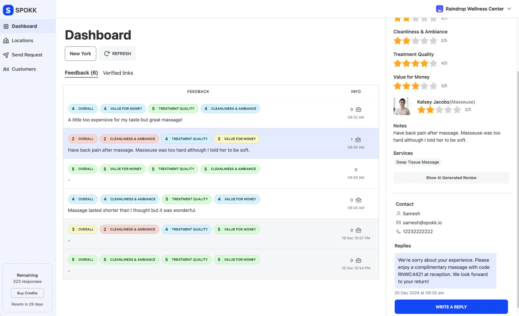 Spokk use case example