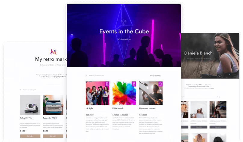 SpreadSimple directory website example