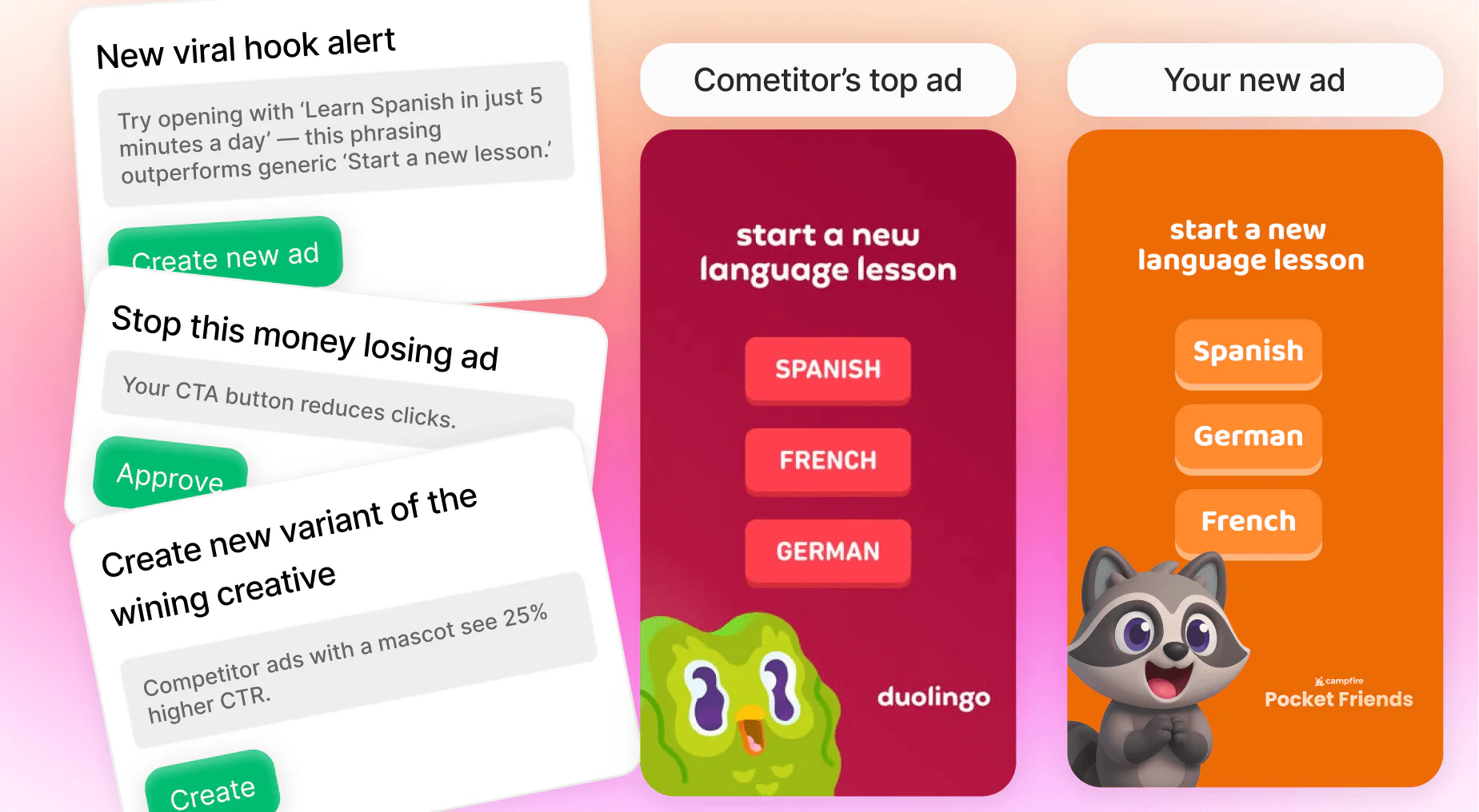 Sprites AI Google Ads capabilities demonstration
