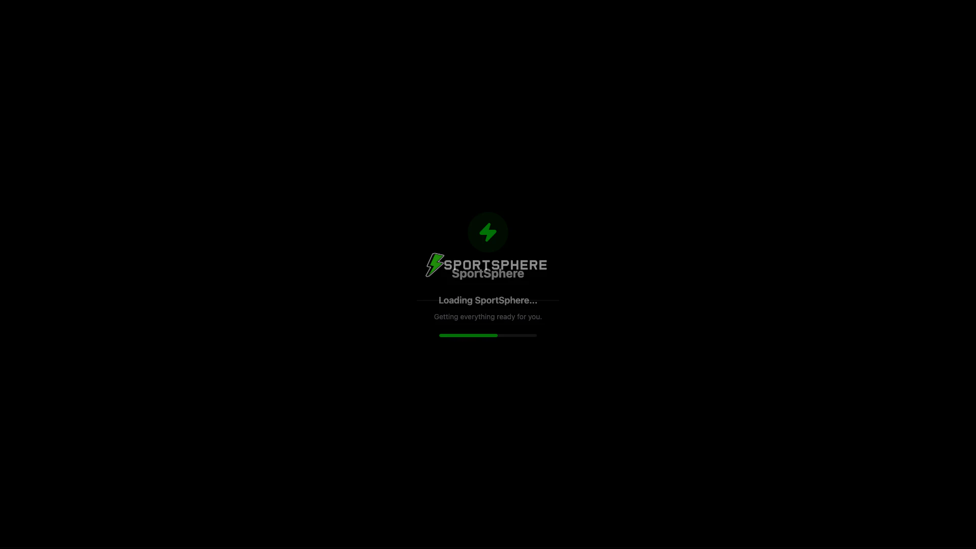 Sprtsphr website screenshot showing SportSphere vereinfacht die Verwaltung v... interface and features