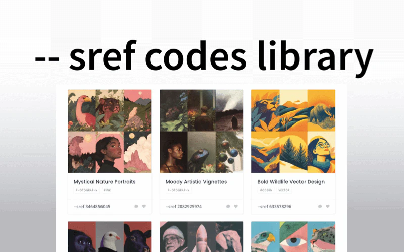 Finding SREF codes on Srefhunt
