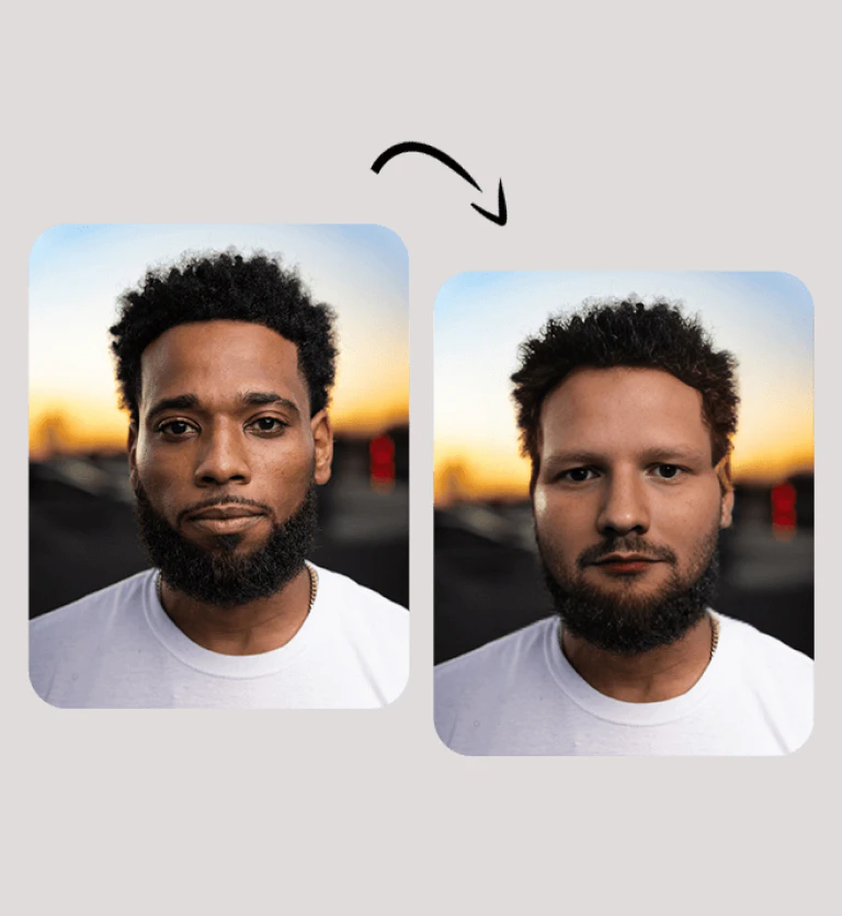 Stability World AI image face swap feature demonstration