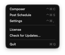 Statuz user scenario for social media management