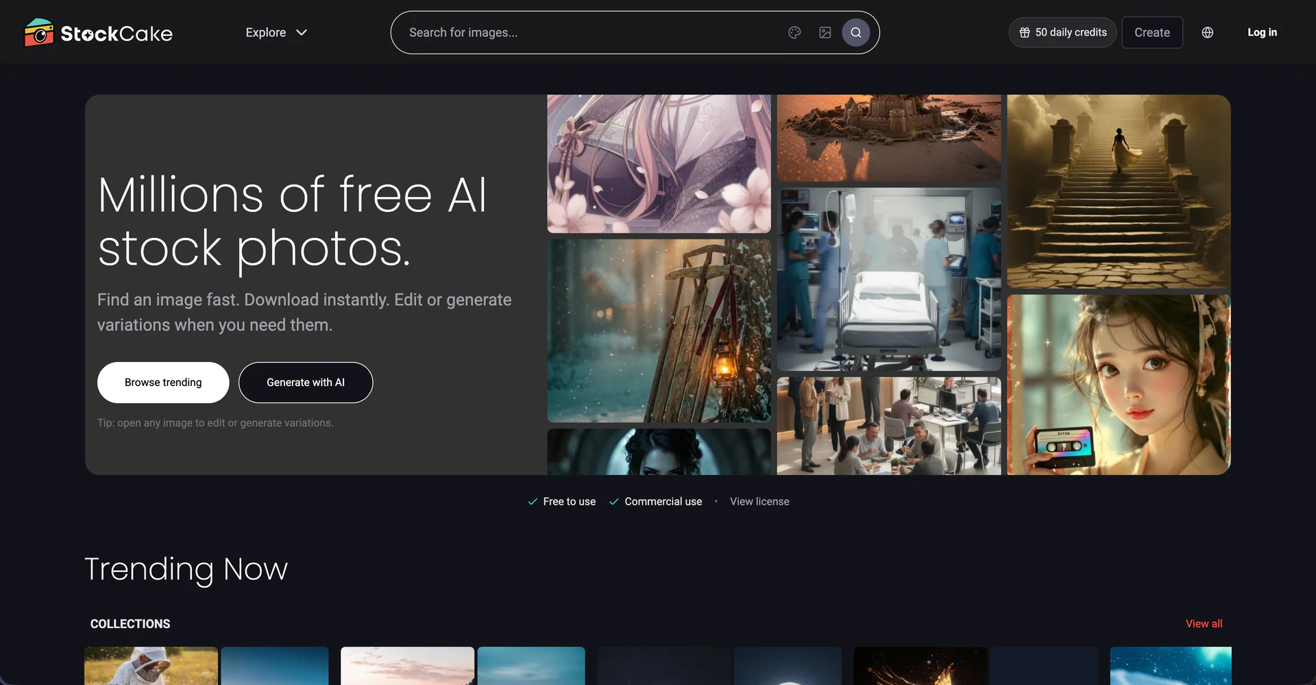 Stockcake screenshot