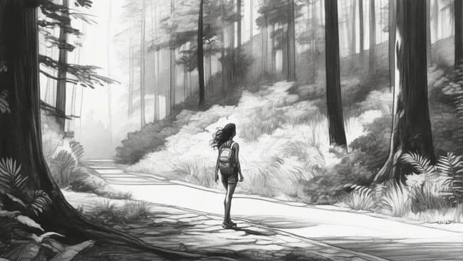 Story-boardsai use case example from Forest Wanderer