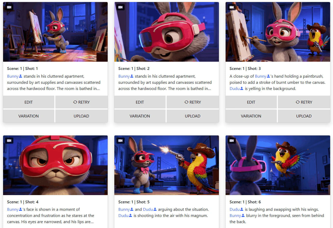 Storyboarder.ai use case example in film production