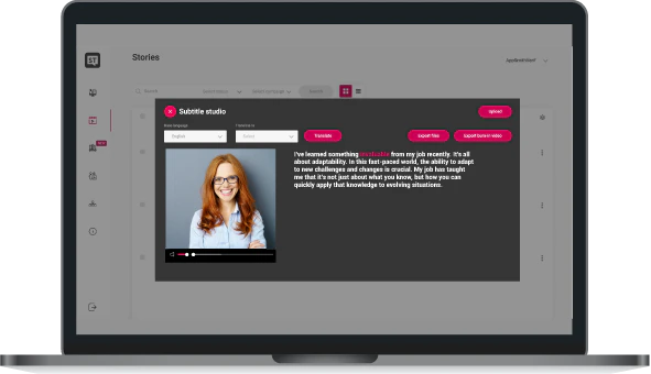 Storytagger campaign management interface