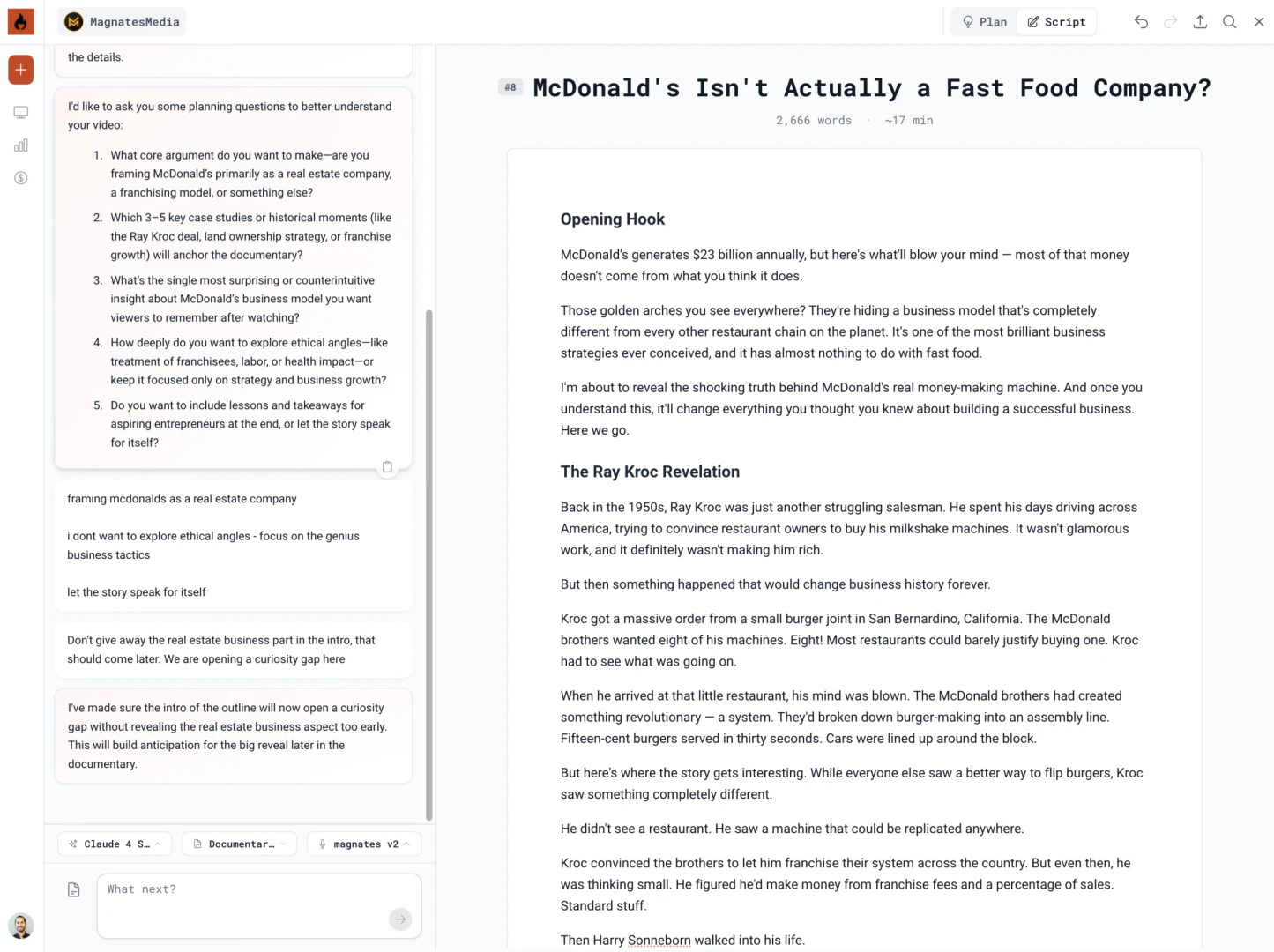 Subscribr AI main features